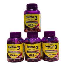 Kit 04 Vidora Ômega 3 c/120