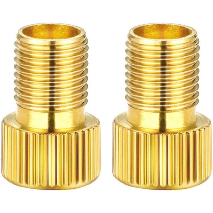 Par Adaptador Válvula Ventil Pneu Bike Para Bico Fino Presta em Oferta na Shopee