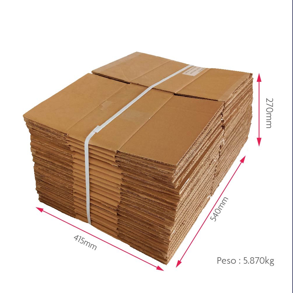 Detalhes do Caixas de Papelão, Caixa de Papelão Grande 20 Unidades Embalagem Ecommerce - Ruvolo