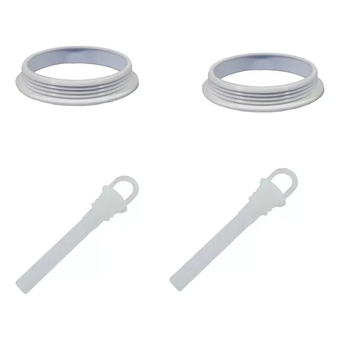 Kit 2 Gaxeta Anel Vedação E 2 Chupeta Refresqueira Begel