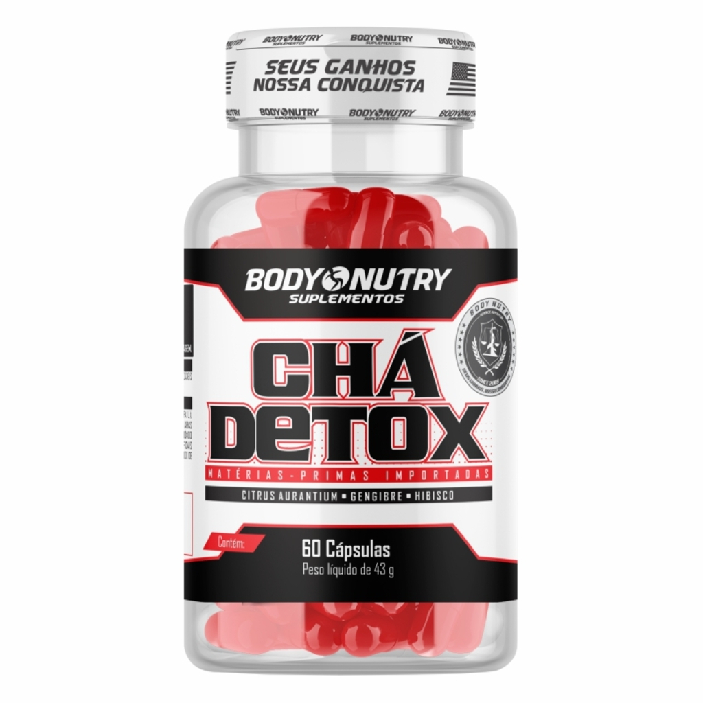 Chá Detox Body Nutry - Secante e Diurético - 60 cápsulas em Oferta na Shopee