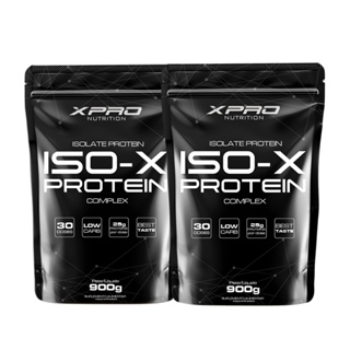 Kit 2x Whey Protein Iso - X  Protein Complex 900g - XPro Nutrition em Oferta na Shopee