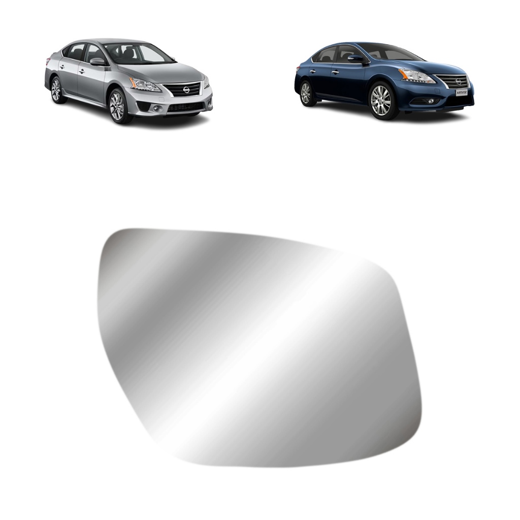REFIL LENTE ESPELHO RETROVISOR NISSAN SENTRA 2013 A 2017 LADO DIREITO