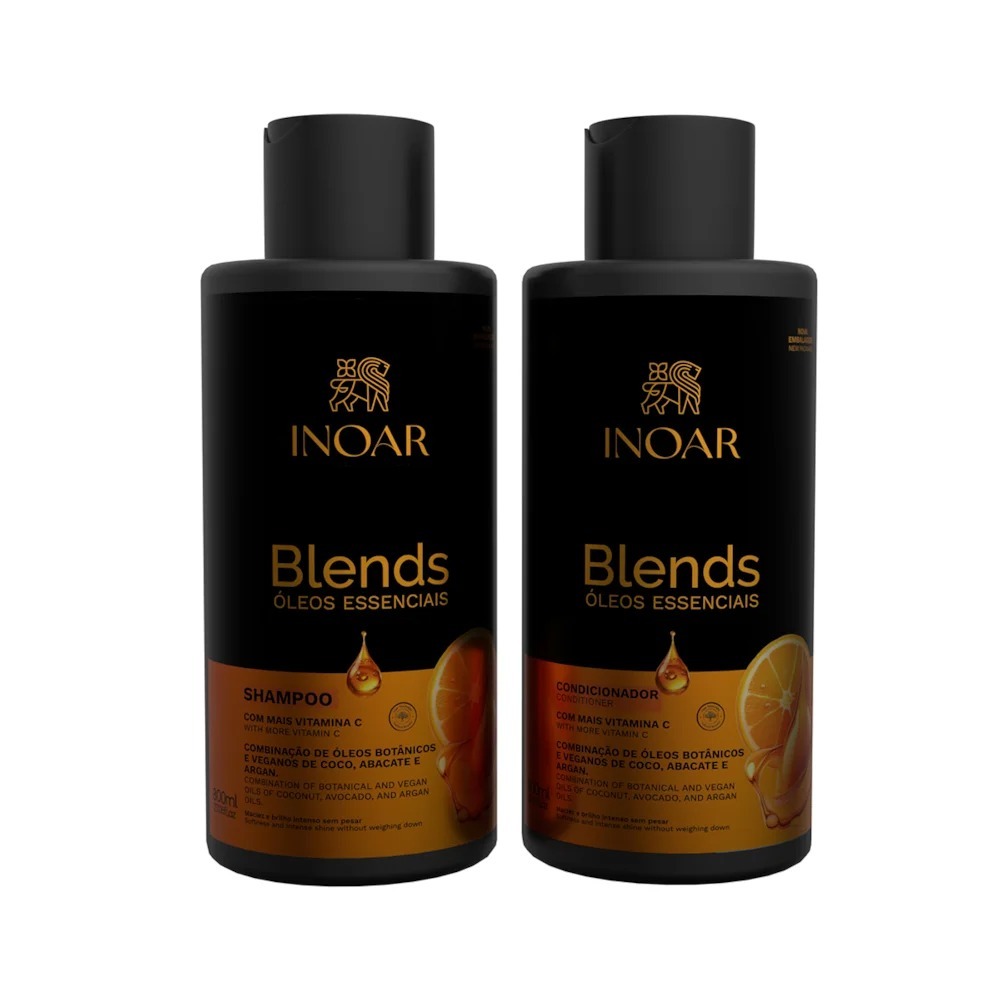 Inoar Kit Blends Shampoo e Condicionador 800ml em Oferta na Shopee