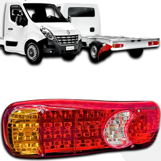 Lanterna Traseira Led Master Universal 12V-24V Bivolt Asx5316 em Oferta na Shopee