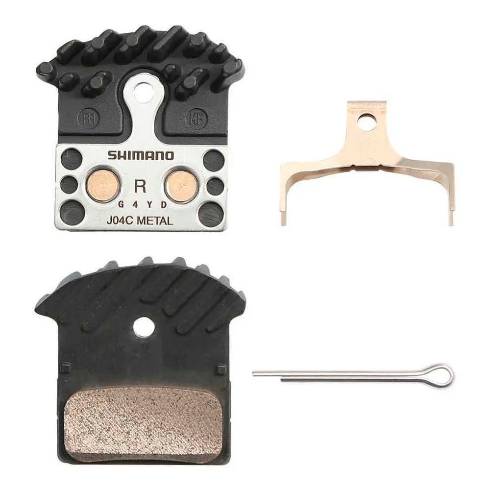 Pastilha De Freio Shimano Xtr/xt/slx J04c Metal C/ Nf.