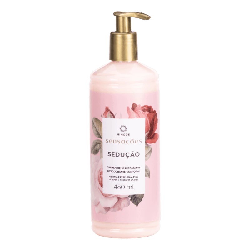 Hinode Hidratante Desodorante Corporal Sensações Sedução 480ml