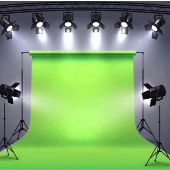 Tecido Chroma Key Fundo verde Infinito (3 mt X 1,80mts) youtuber fundo fotográfico
