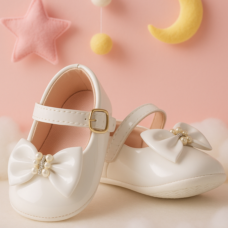 Sapatinho de bebê feminina infantil menina do 14 ao 19