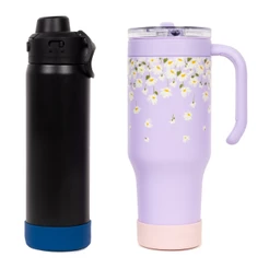 Base de Silicone Fit M Para Copo Life 1180ml E Garrafa Flip Pro 750ml
