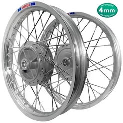 Par Aro Alumínio Roda Raio 4mm Cg Fan Titan 150 Tambor Es Ks