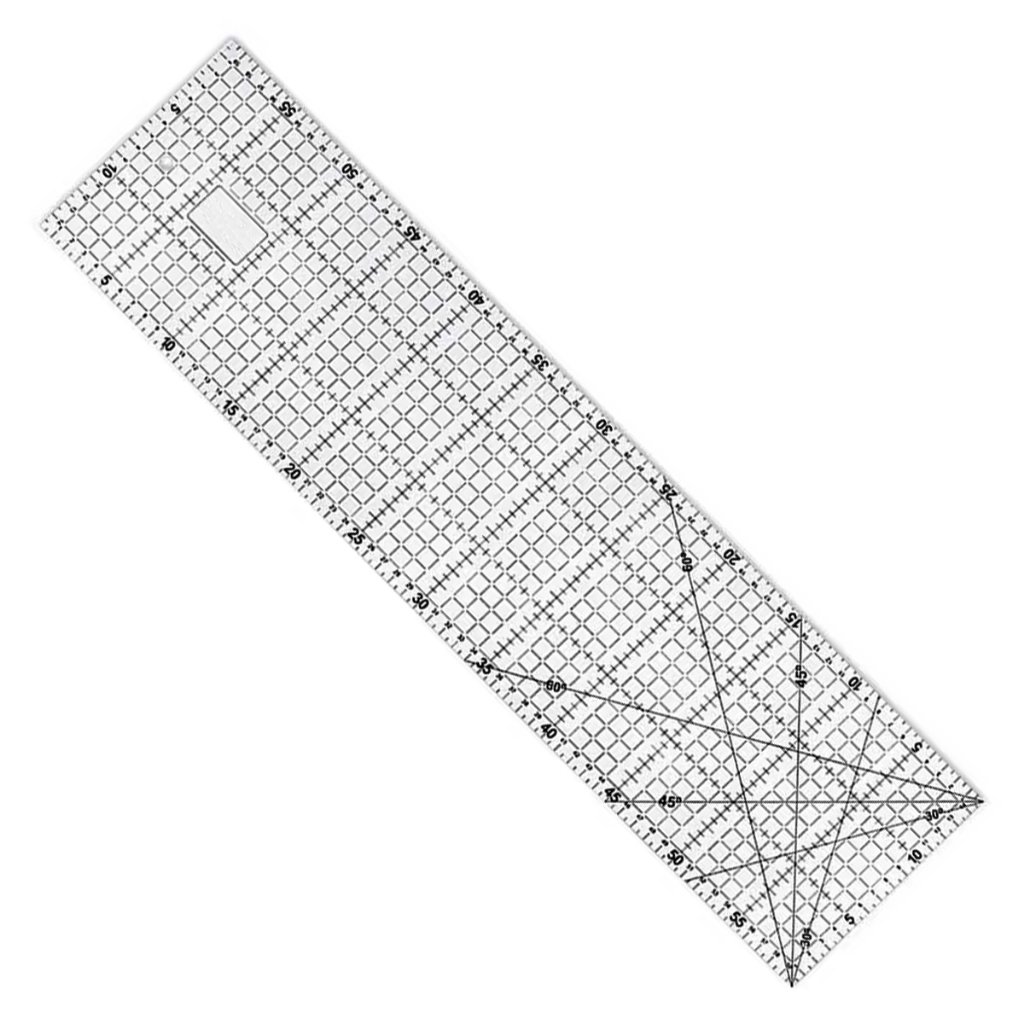 Régua 15x60 Patchwork Scrapbook Corte E Costura Modelagem em Oferta na Shopee