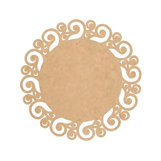 Placa Redonda Provençal 20cm MDF 3mm Kit 10 Peças em Oferta na Shopee