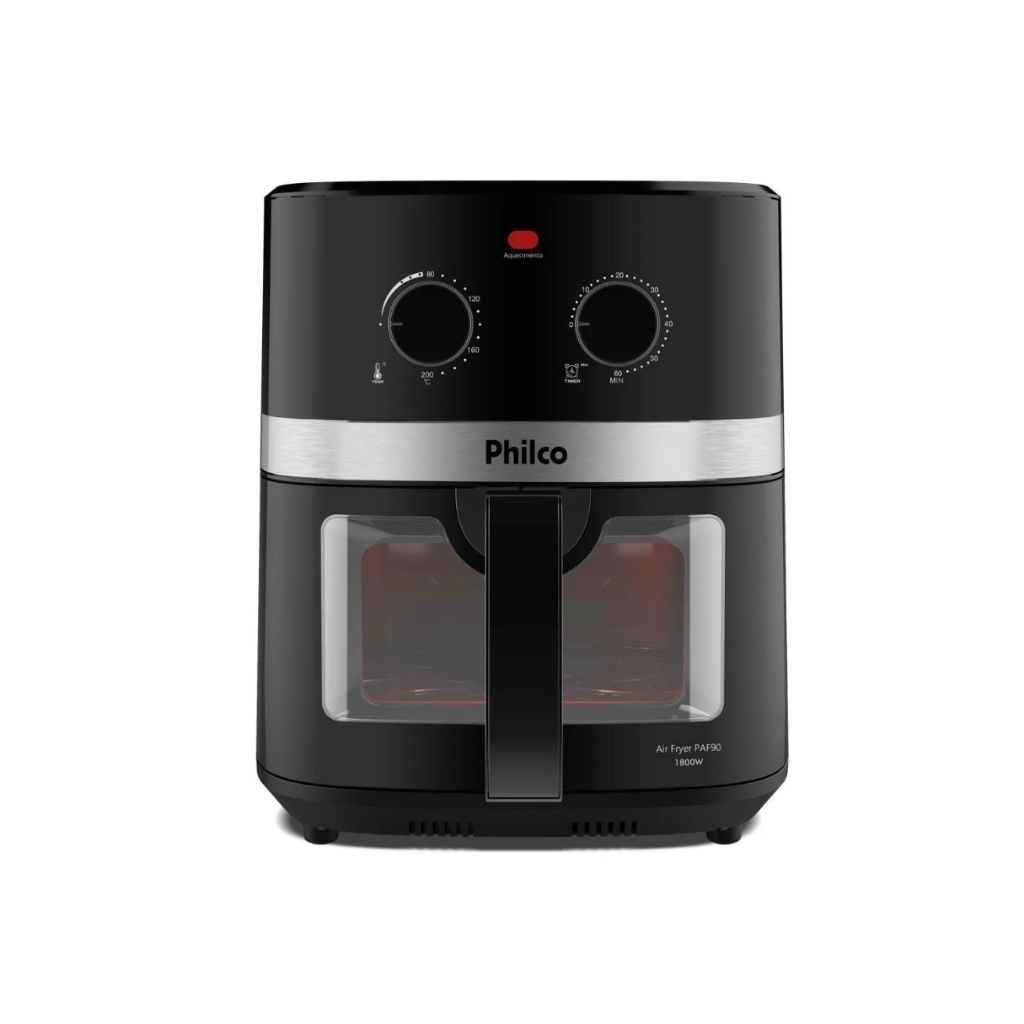 Fritadeira Air Fryer 9 Litros 1800w de Potência Paf90 Redstone Philco em Oferta na Shopee