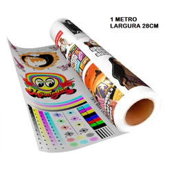 IMPRESSÃO DTF TÊXTIL PERSONALIZADA, TERMOCOLANTE, Envie a arte, Aplique c/Ferro/Prensa em qualquer tecido