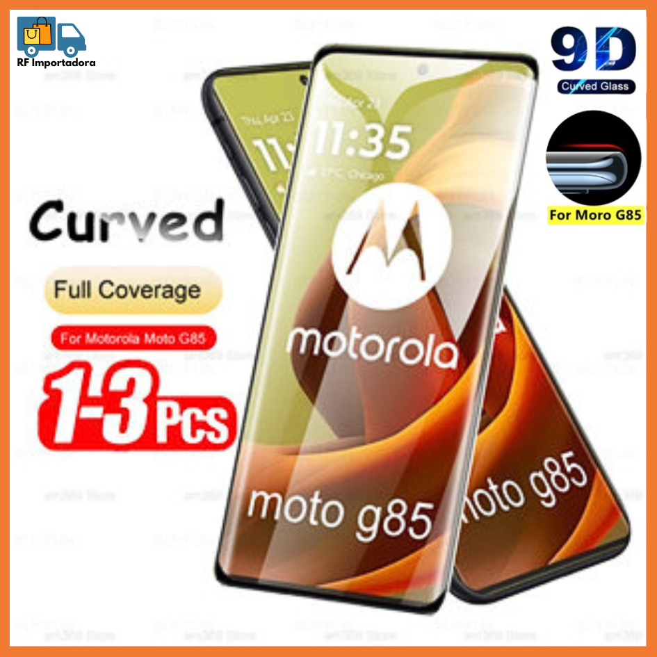 Película De Vidro 3D Temperado Para Motorola G85 (TELA CURVADA)