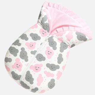 Saco De Dormir Bebê Inverno Frio Algodão Acolchoado Com Zíper em Oferta na Shopee