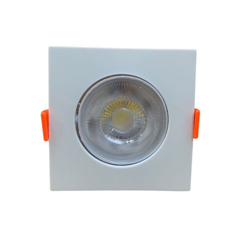 SPOT LED ELGIN LUMINÁRIA MR11 3W 3000K DIRECIONÁVEL QUADRADO