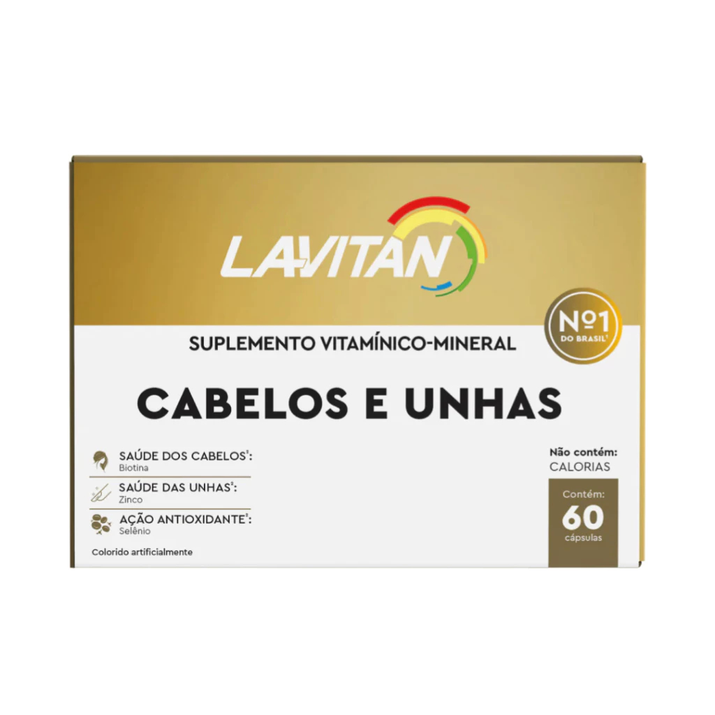 Lavitan Hair Cabelos E Unhas Cimed com 60 capsulas