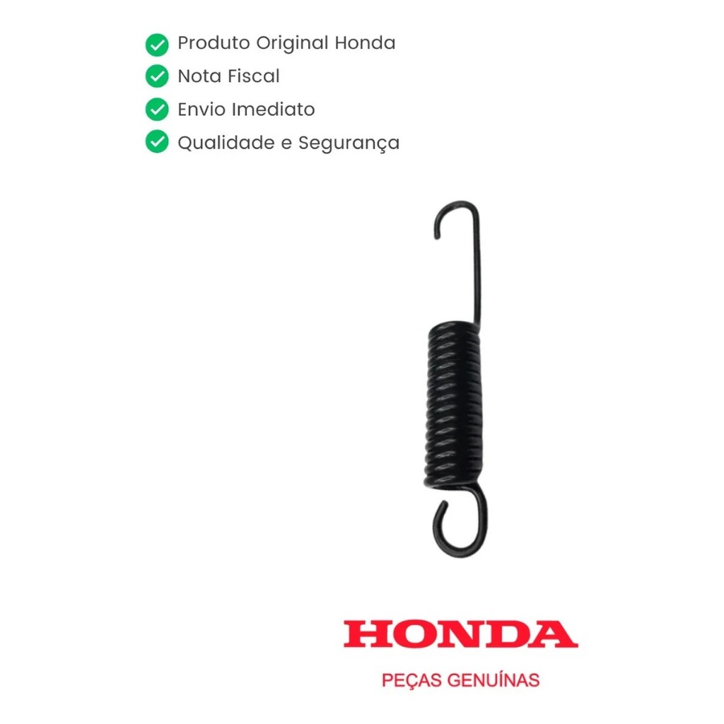 Mola Cavalete Lateral Nxr Bros 150 Xre 300 Original Honda - Spare Parts and Accessories for Vehicles