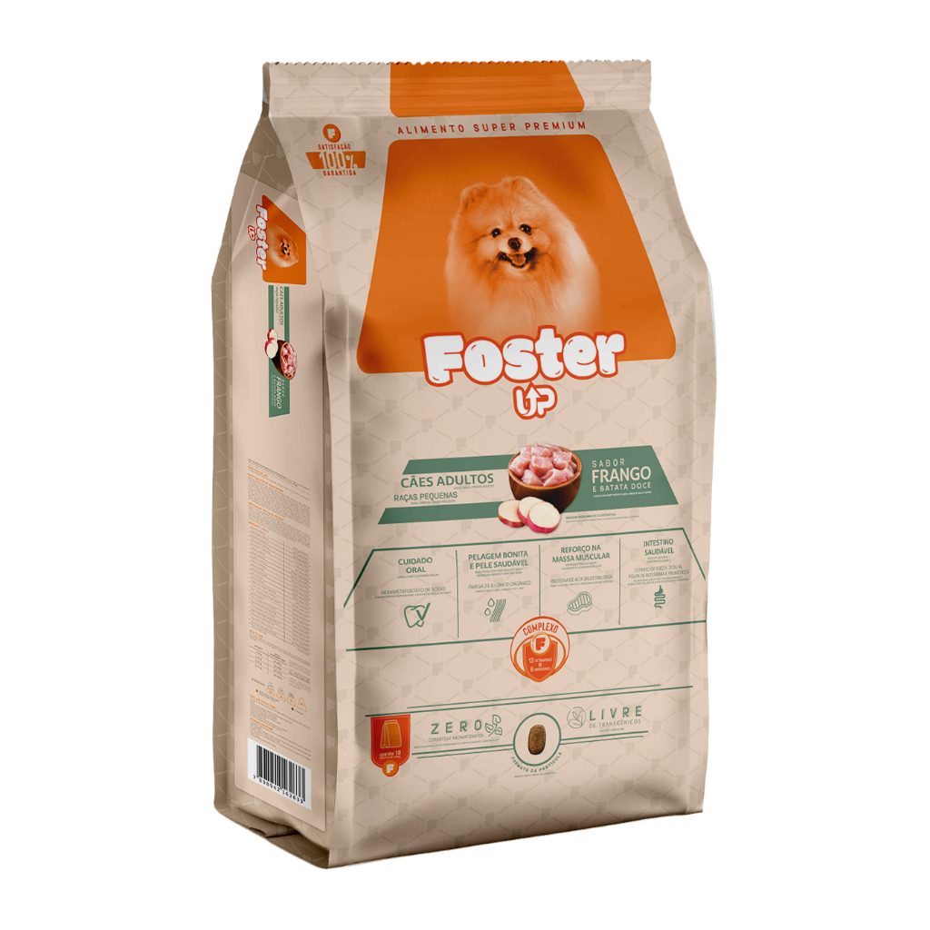 Ração Foster Up Adulto Raça Pequena 10,1 kg em Oferta na Shopee