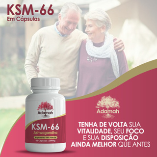 Ksm-66 Com 60 Cápsulas 300mg - A Verdadeira em Oferta na Shopee