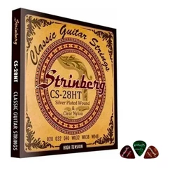 Encordoamento Strinberg P/ Violão Nylon Cs28ht