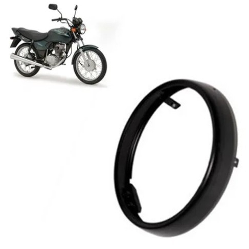 ARO FAROL TITAN 125-150 00-08/FAN 150 09-13 PRETO AÇO