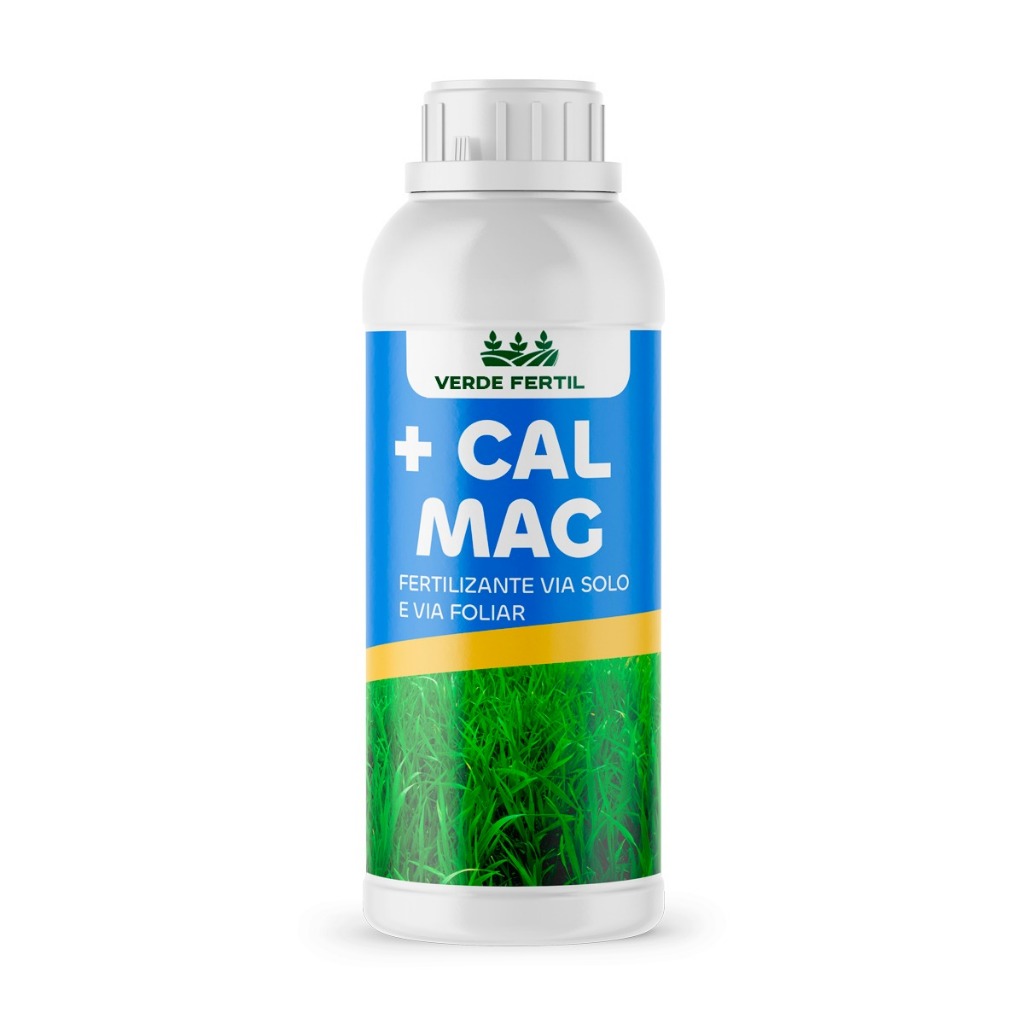 Fertilizante Cálcio e Magnésio 1L CAL MAG Adubo Concentrado Liquido Para Todo Tipo De Cultivo
