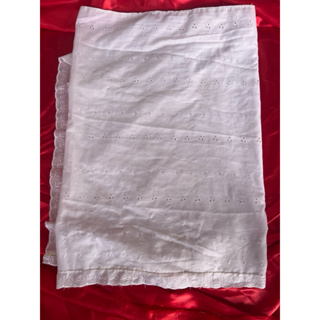 pano da Costa em lasye com acabamento em bordado em Oferta na Shopee