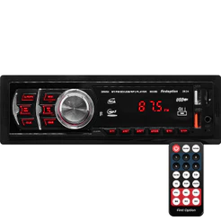 Rádio MP3 Player Som Automotivo Bluetooth Universal 1 Din USB SD Auxiliar First Option 8850 2024