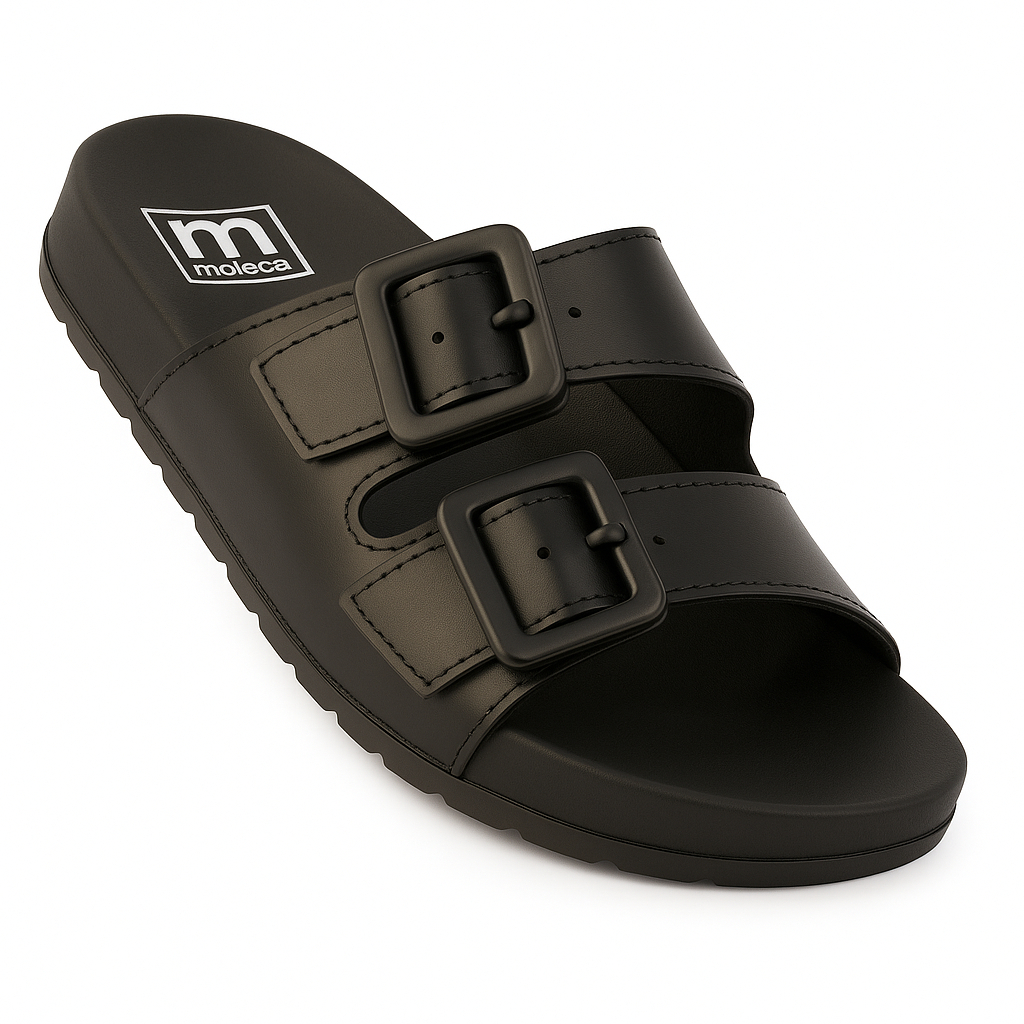 Sandália Chinelo Moleca Feminino Slide Casual Moda 5436-401 - Women Shoes