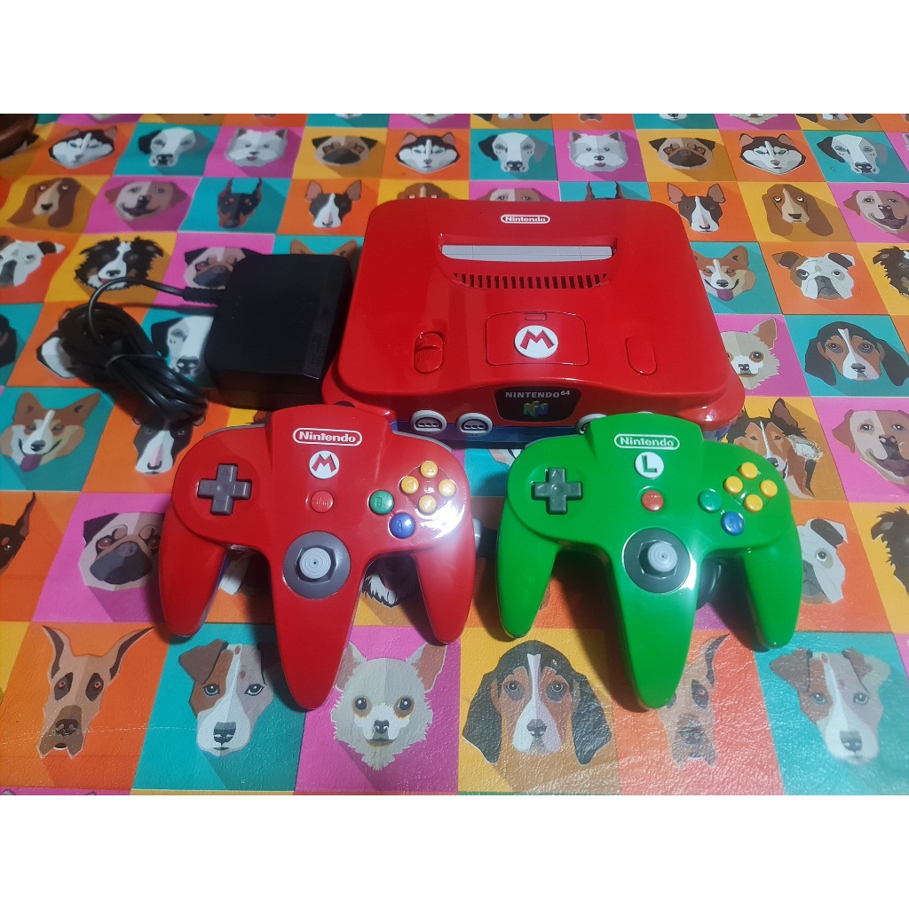 Console Videogame Nintendo 64 Personalizado Super Mario Bros