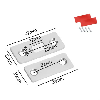 2 PARES Fecho Magnético Imãs Manter Porta Gaveta Armário Fechada Com imã neodímio segura porta armário em Oferta na Shopee