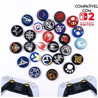 (A) Par de Grip Premium para controle Ps3,Ps4, Ps5, Xbox One, Xbox X/S, Switch 2 Ótima qualidade, Envio imediato em Oferta na Shopee