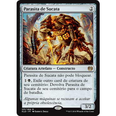 Parasita de Sucata - Magic The Gathering