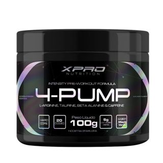 Pré Treino 4-Pump 100g - XPro Nutrition em Oferta na Shopee