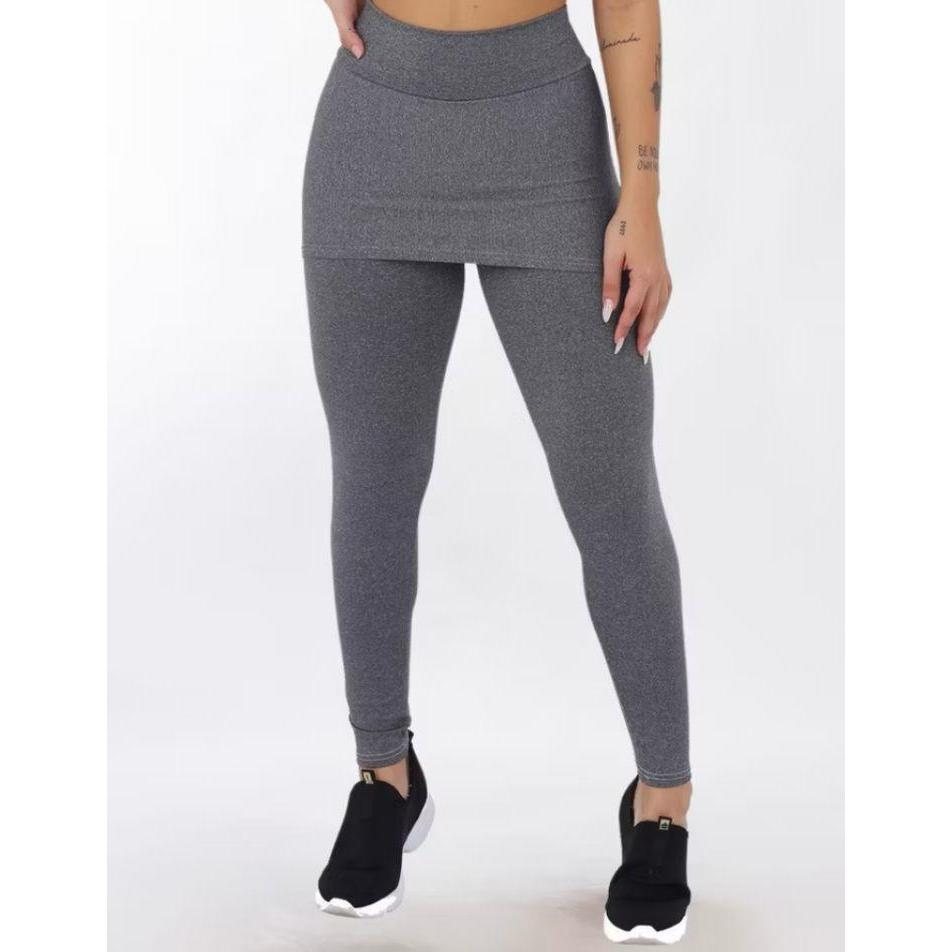 Calça Legging Academia Suplex Saia justa Tapa Bumbum Fitnes Malhar