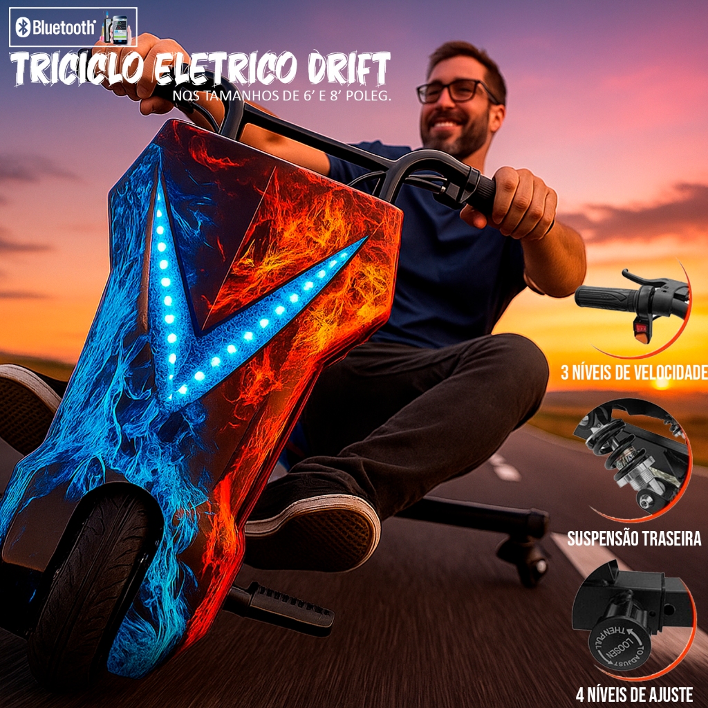 Drift Elétrico Adulto: Onde Comprar | BuscaProdutos
