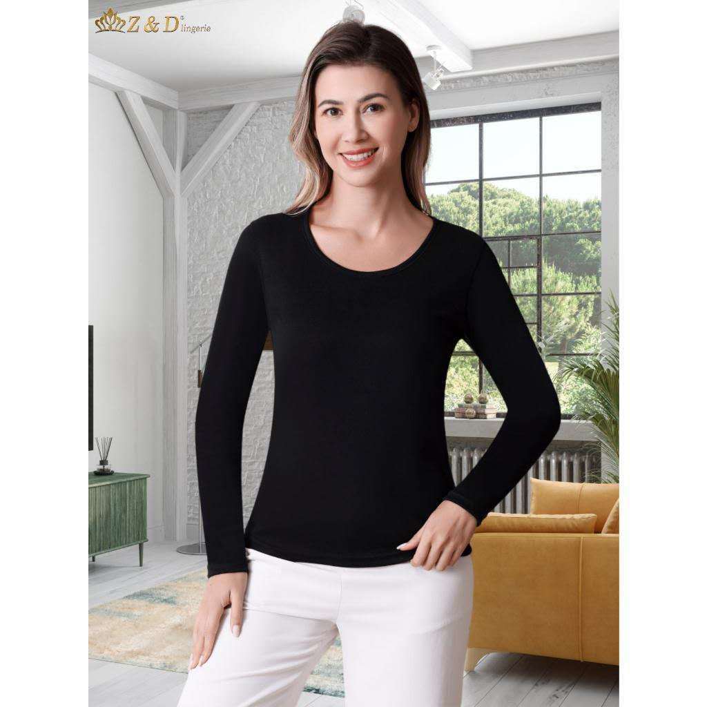 Térmica Manga Longa com Proteção Blusa Térmica Feminina Segunda Pele