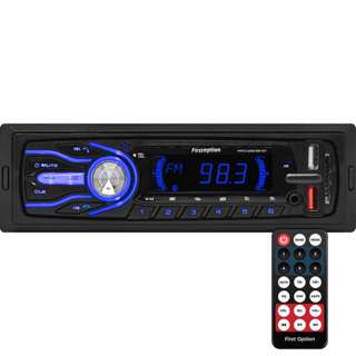 Rádio MP3 Player Som Automotivo Bluetooth Universal 1 Din USB SD Auxiliar First Option 5566SE em Oferta na Shopee