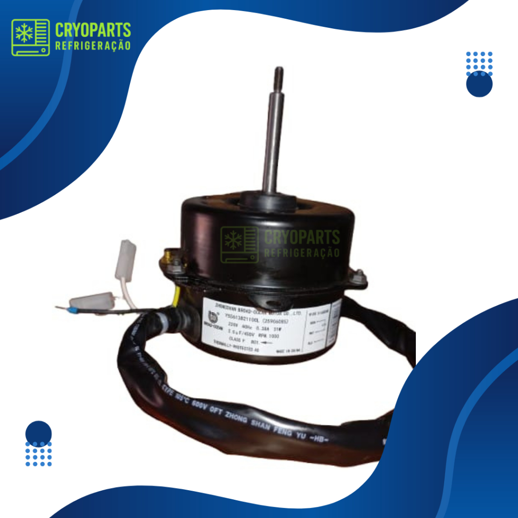 Motor Ventilador Condensadora 25906085 Ar Split Springer - Original