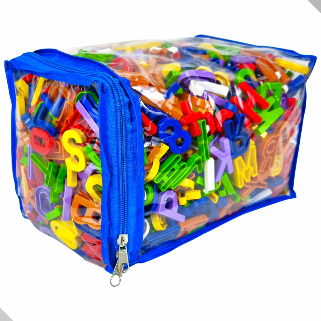Sacola De Letras  Números E Sinais Coloridos Formar Palavras 1000 Peças em Oferta na Shopee