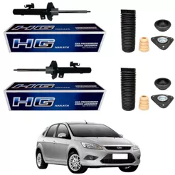 PAR AMORTECEDOR DIANTEIRO FOCUS 2009 A 2013 NAKATA + KIT