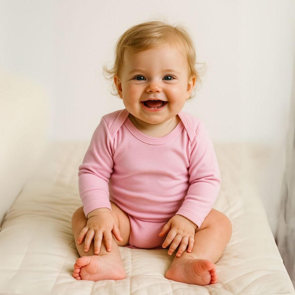 kit 4 ou 6 Body Manda longa Enxoval Menino Menina Roupas Bebe P ao G Algodão Macio