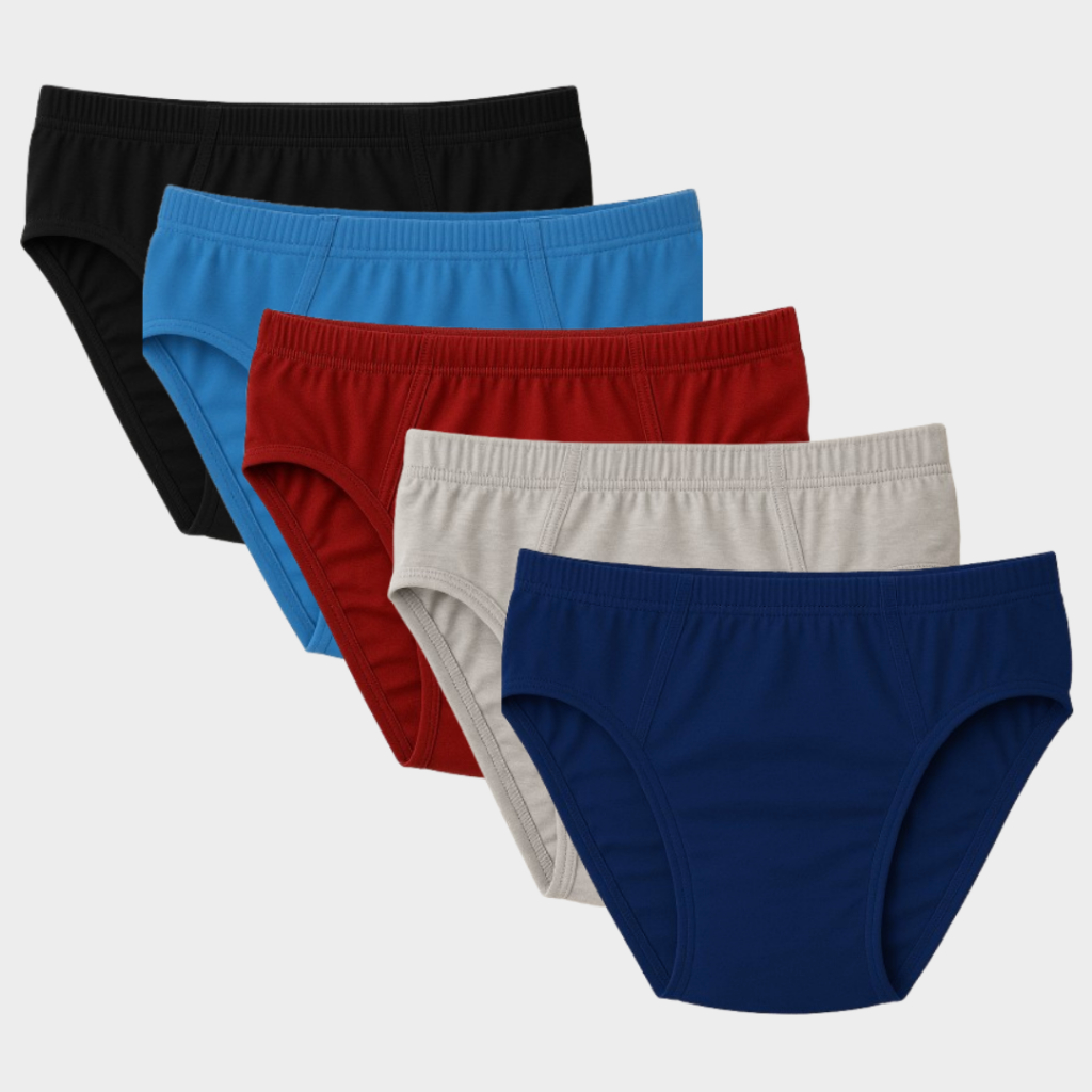 5 Cuecas Slip 100% Algodão Plus Size Adulto Masculino Revenda em Oferta na Shopee