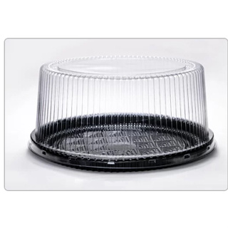 50 UNID -  EMBALAGENS P/ BOLO E TORTA 56ALTA - PRETA  - PACKFORM. em Oferta na Shopee