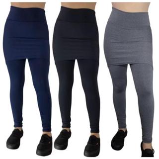 Kit 3 Calça Legging Academia Suplex Saia justa Tapa Bumbum Fitnes Malhar em Oferta na Shopee