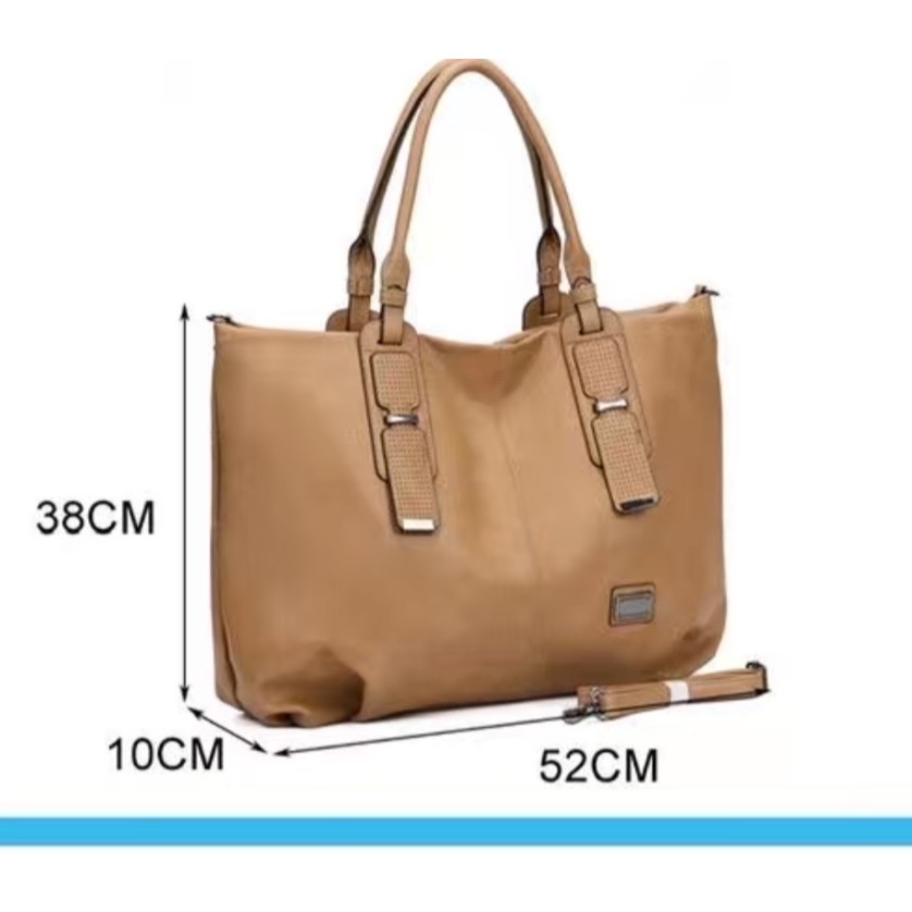 Bolsa feminina de ombro e transversal de grande capacidade em Oferta na Shopee