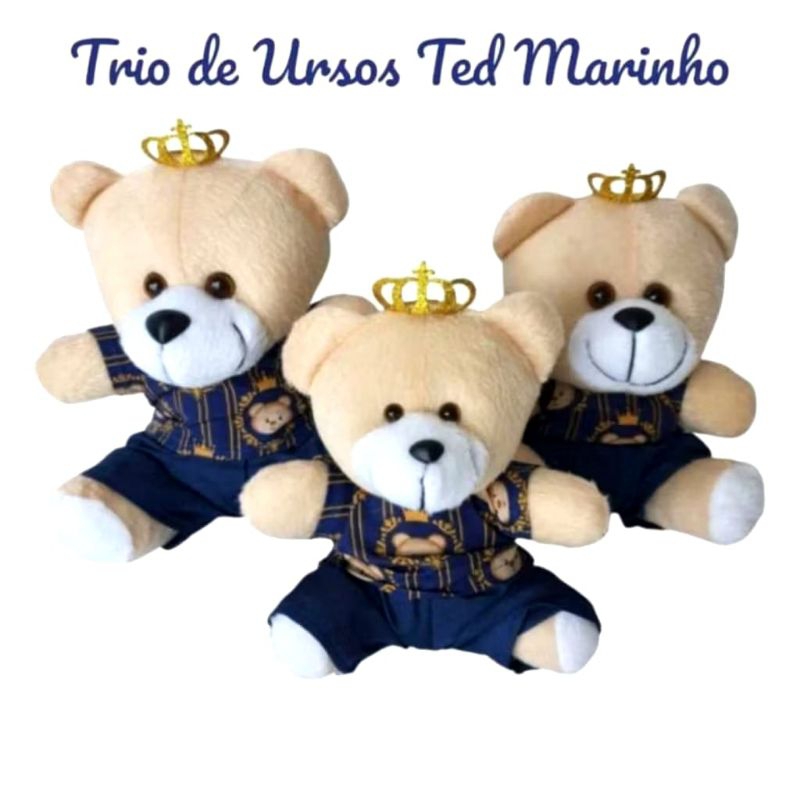 Trio de Urso Marinho